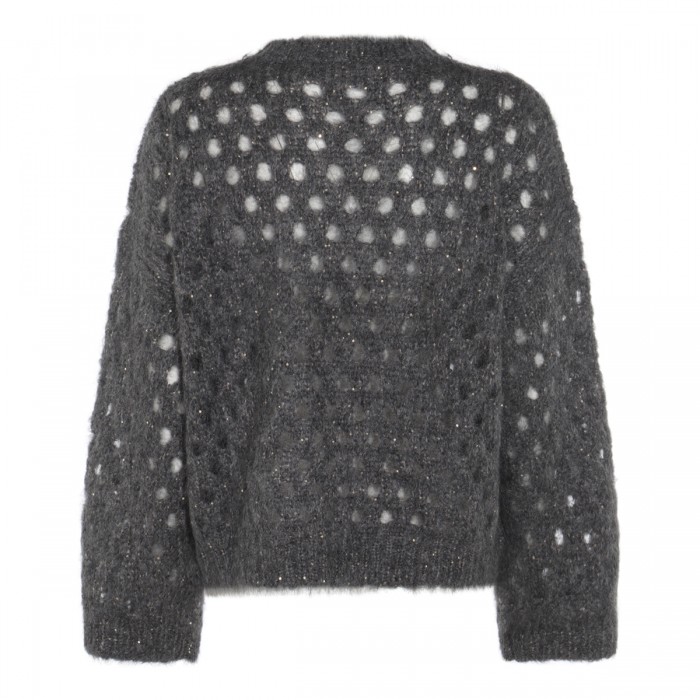 DARK GREY MOHAIR KNITWEAR 2