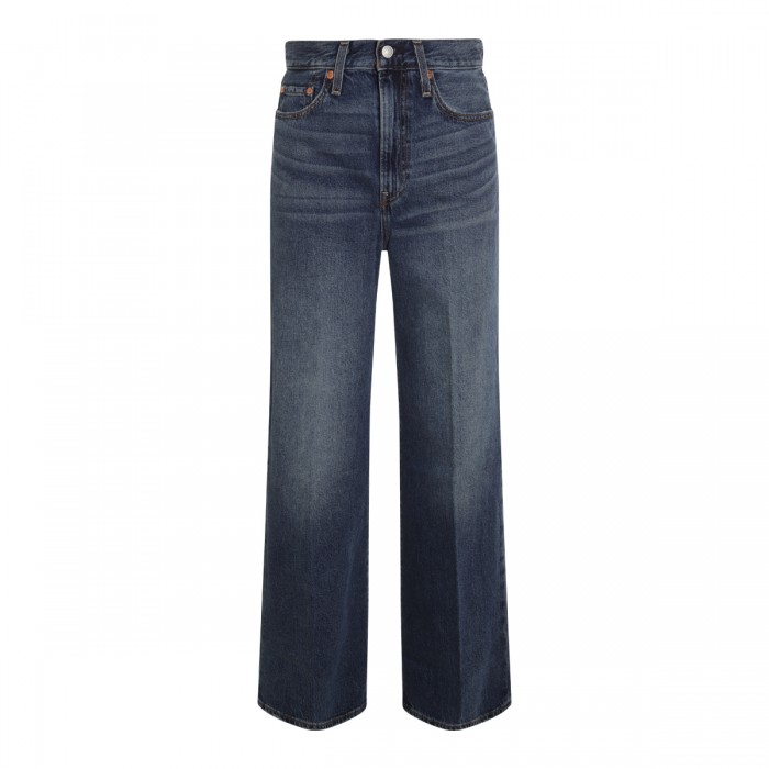 BLUE COTTON DENIM JEANS