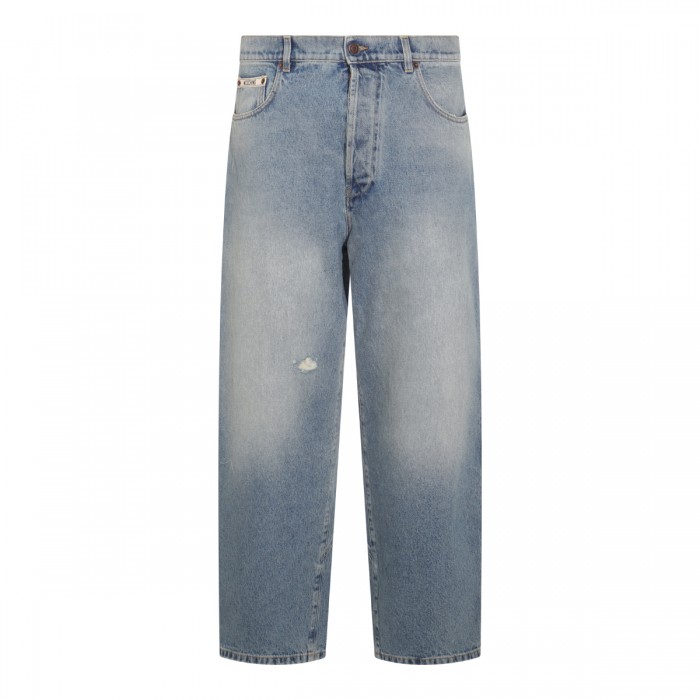 BLUE COTTON DENIM JEANS