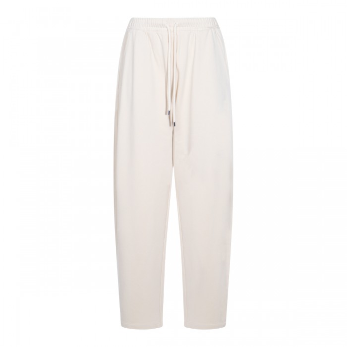 WHITE COTTON PANTS