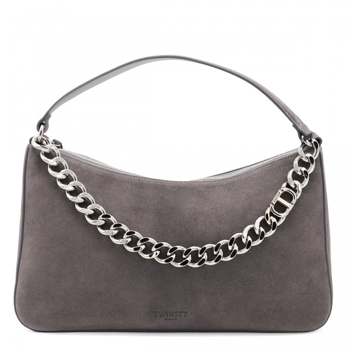 GREY LEATHER LILIANE...