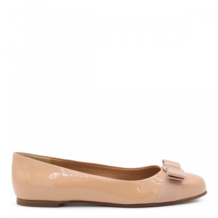 BEIGE VARINA FLATS