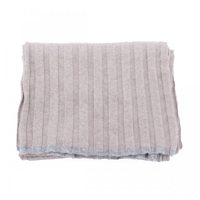 LIGHT BEIGE CASHMERE SCARF