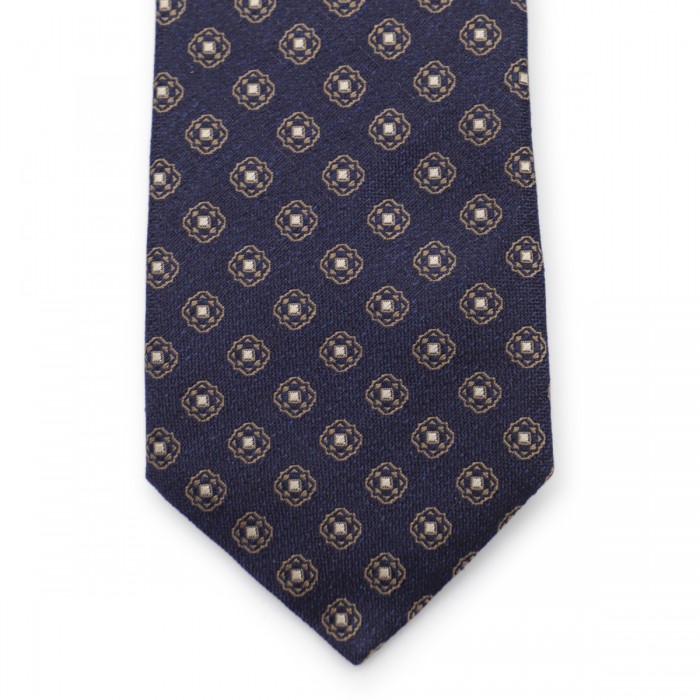 BLUE WOOL TIE 2