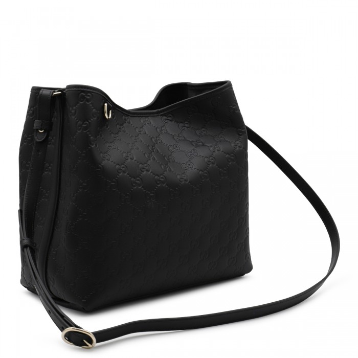 BLACK LEATHER SATCHELS 2