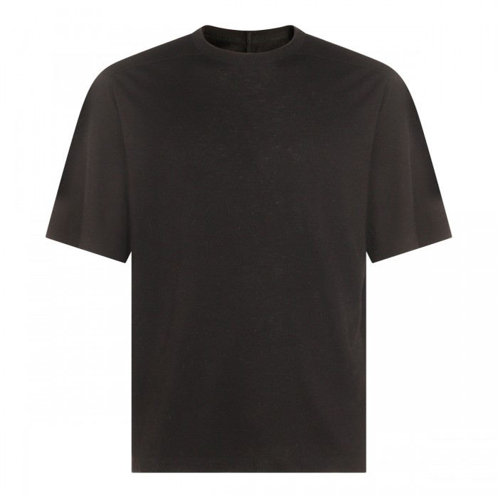 BLACK COTTON T-SHIRT