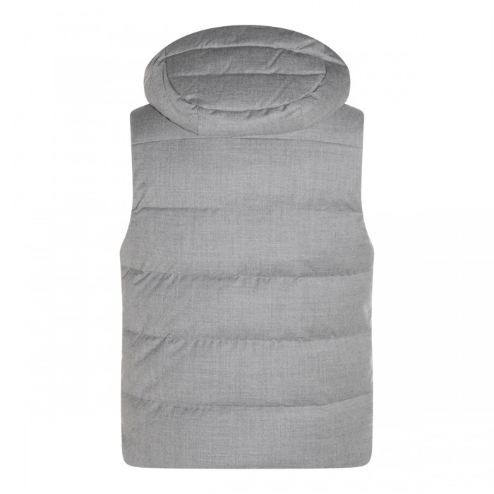 GREY WOOL DOWN JACKET 2