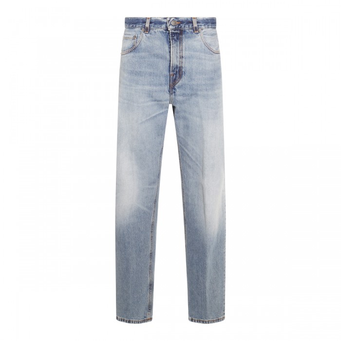 BLUE COTTON DENIM JEANS