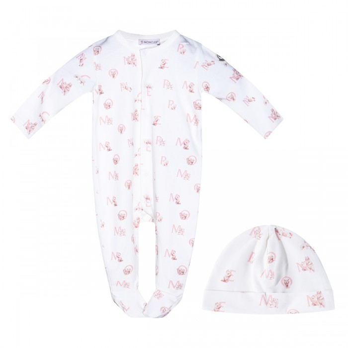 WHITE AND PINK COTTON...