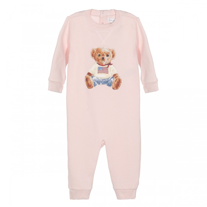 PINK COTTON JUMPSUIT