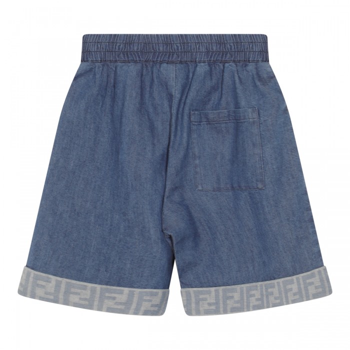 BLUE COTTON SHORT 2