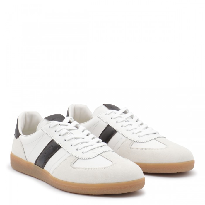 WHITE AND BLUE SNEAKERS 2