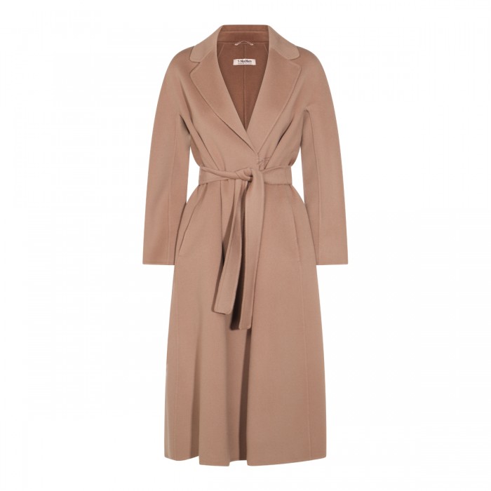 BEIGE WOOL ESTURIA COAT
