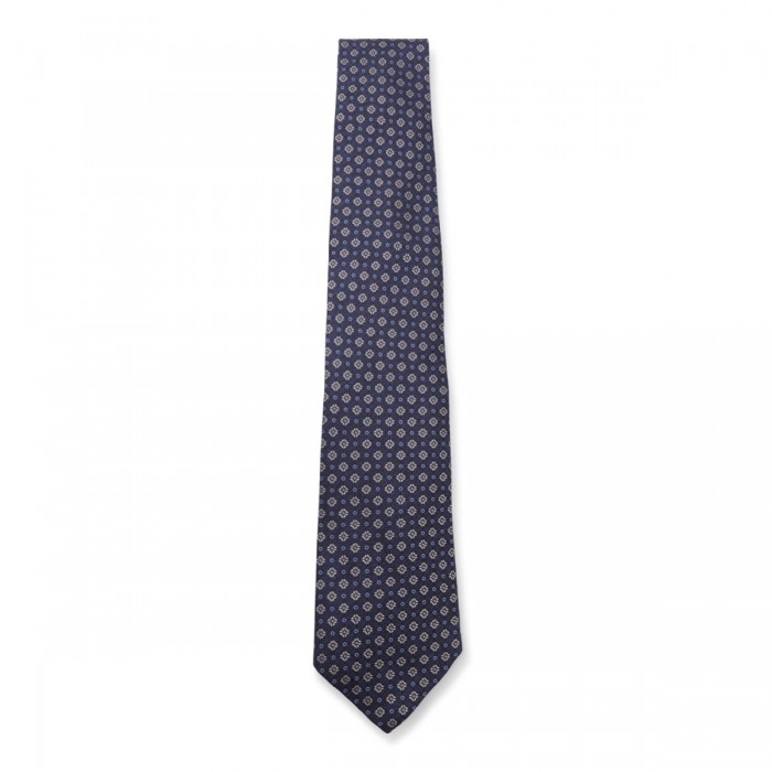 BLUE WOOL TIE