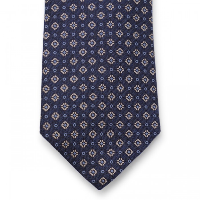 BLUE WOOL TIE 2