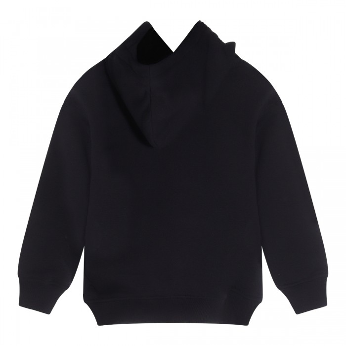 BLACK COTTON SWEATSHIRT 2