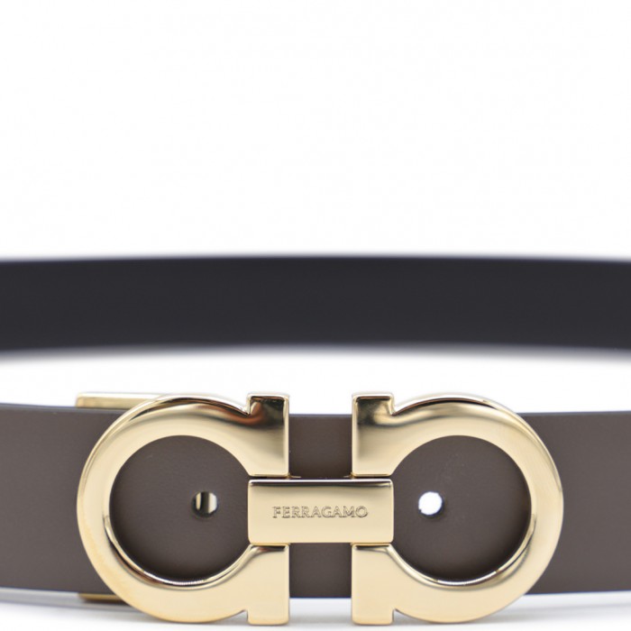 BROWN LEATHER BELT 2