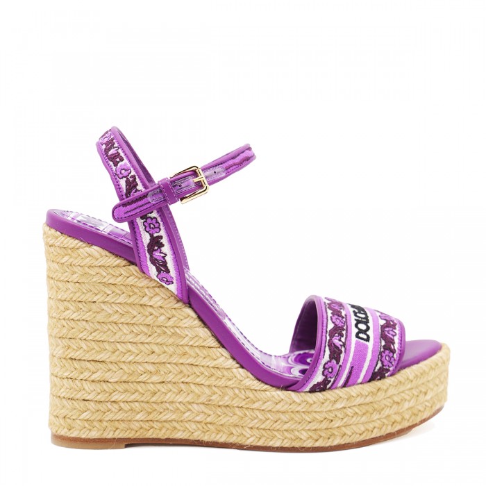 PURPLE MAJOLICA ESPADRILLAS 