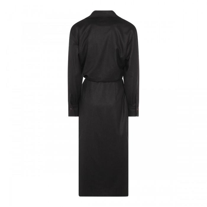 BLACK LEATHER DRESS 2