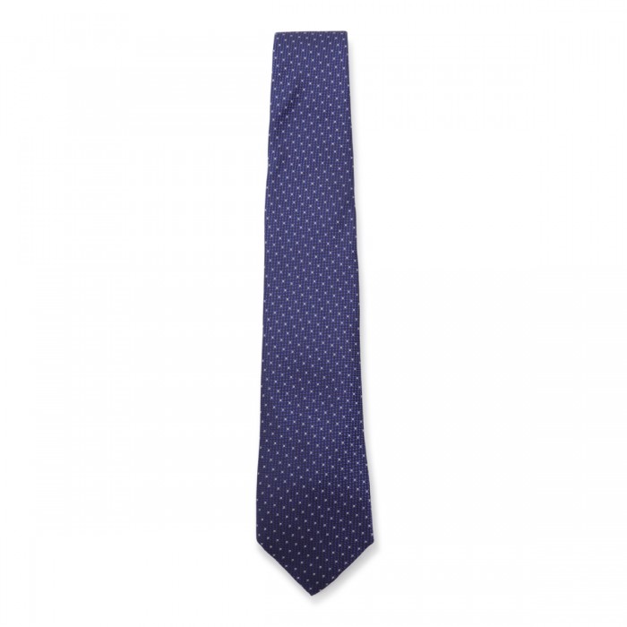 BLUE WOOL TIE