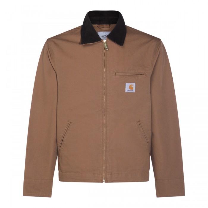 BROWN COTTON DETROIT CASUAL...