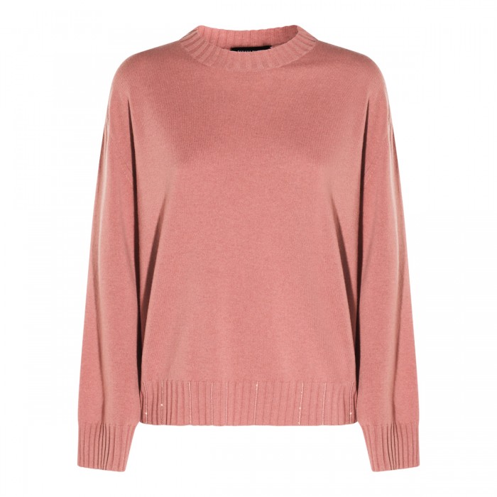 PINK WOOL KNITWEAR