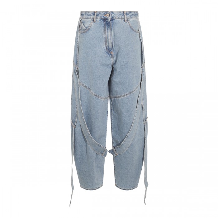 BLUE COTTON DENIM JEANS