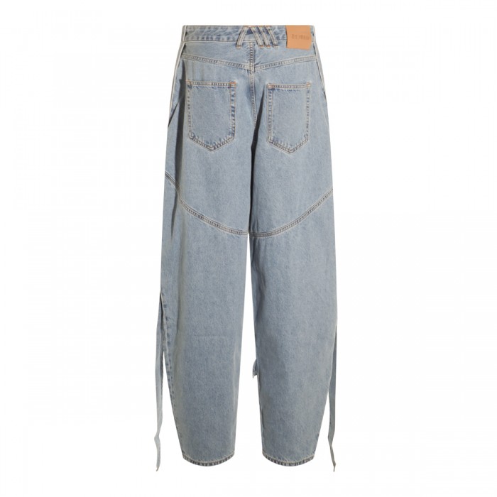 BLUE COTTON DENIM JEANS 2