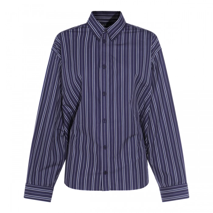 NAVY COTTON SHIRT