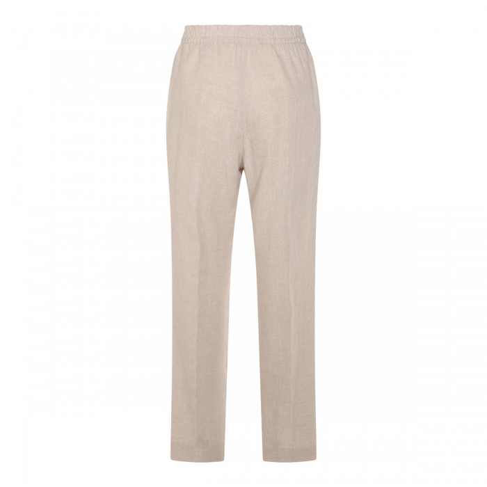 BEIGE LINEN PANTS 2