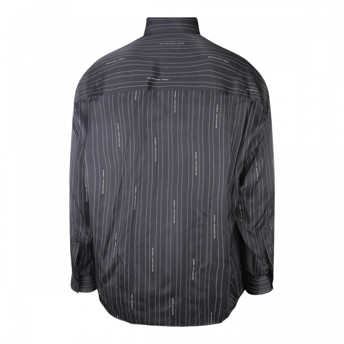 BLACK VISCOSE SHIRT 2