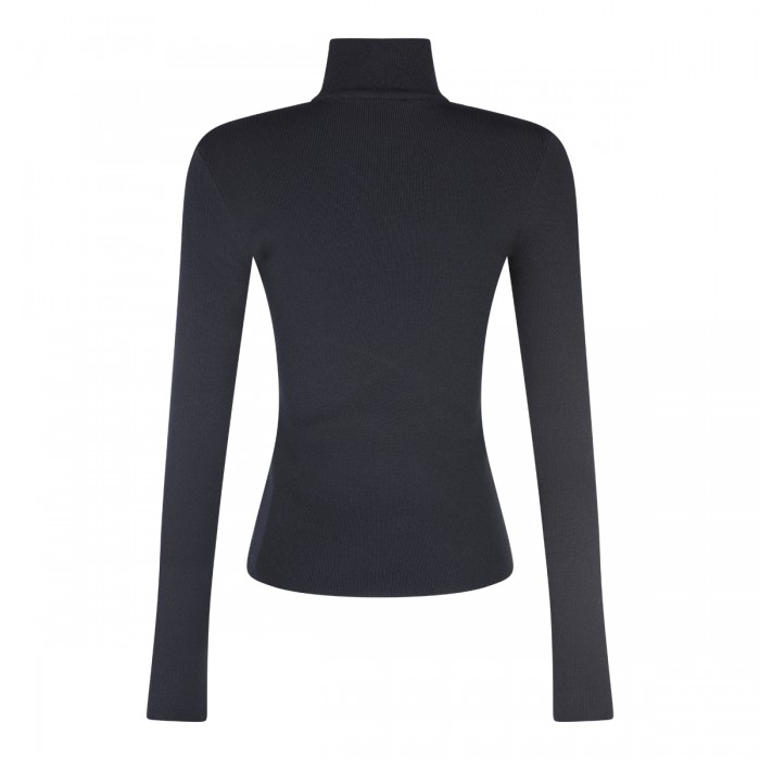 BLACK VISCOSE KNITWEAR 2
