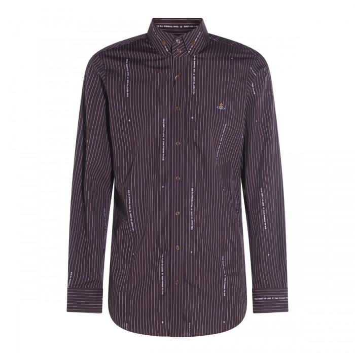 BROWN COTTON SHIRT
