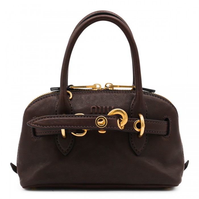 DARK BROWN LEATHER AVENTURE...