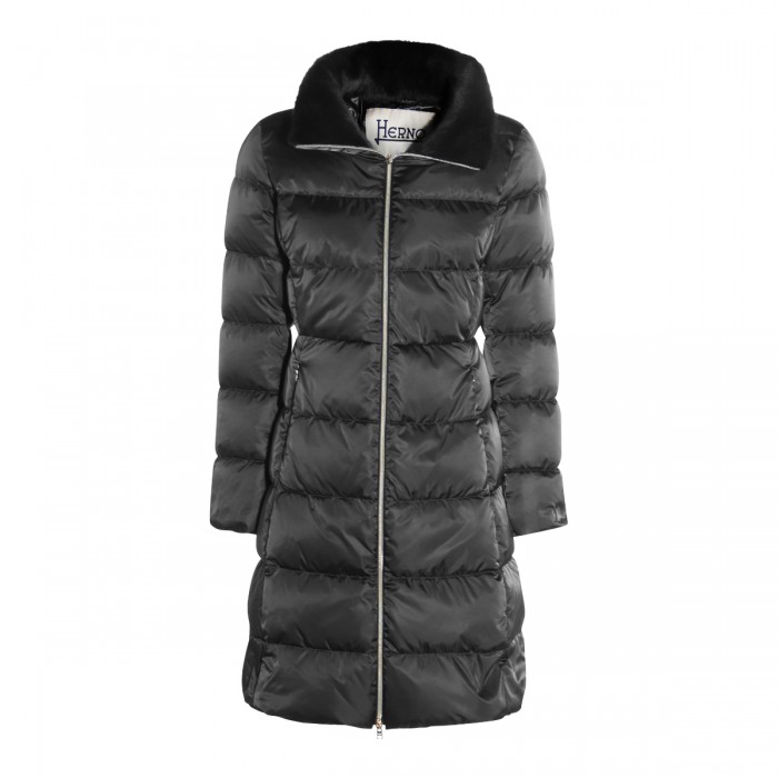 BLACK DOWN JACKET