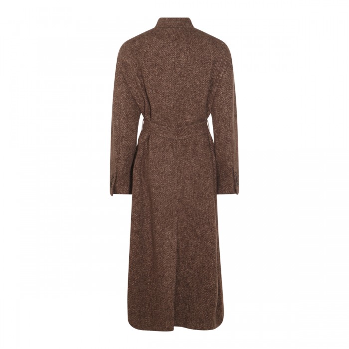 BROWN WOOL COAT 2