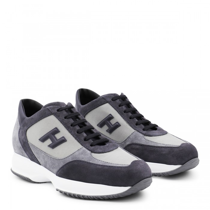 BLACK AND DARK BLUE SNEAKERS 2