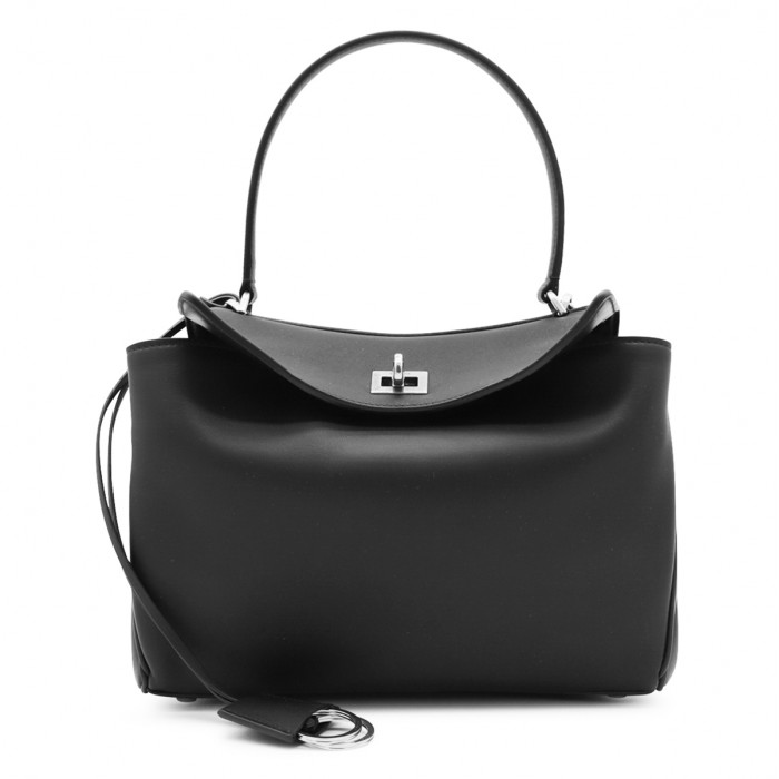 BLACK LEATHER RODEO S TOP...