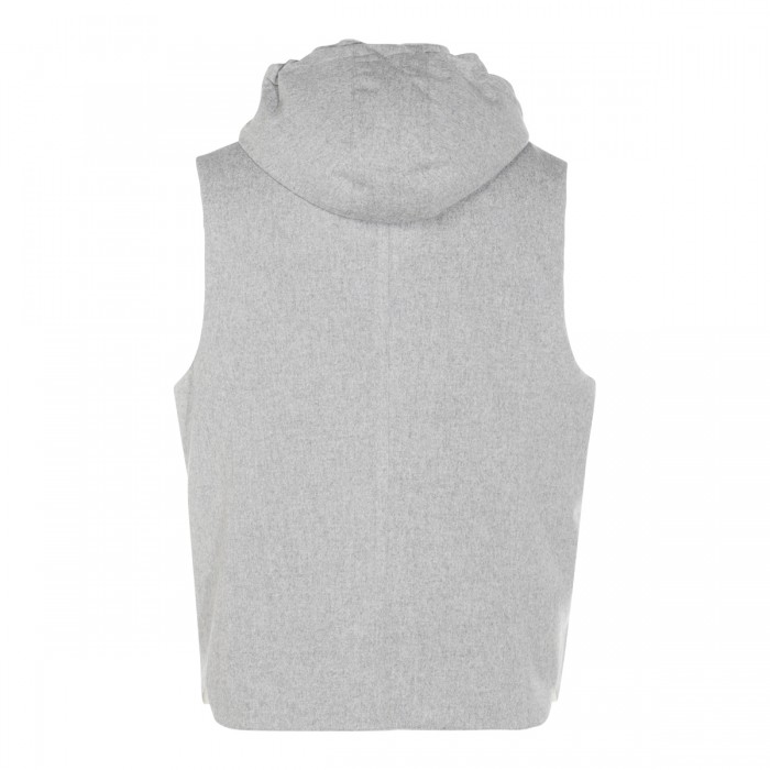 GREY WOOL DOWN JACKET 2