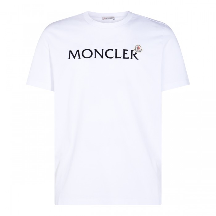 WHITE COTTON T-SHIRT