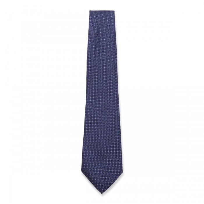 BLUE WOOL TIE