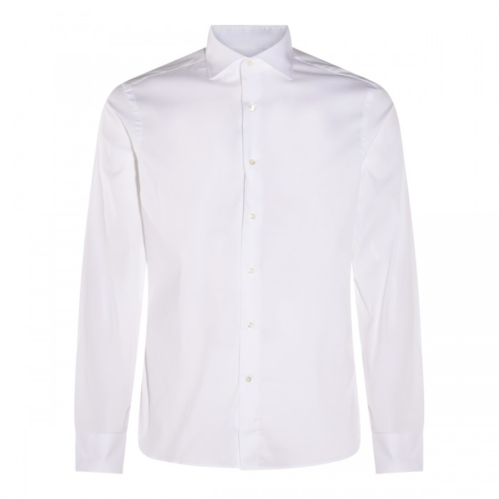 WHITE COTTON SHIRT