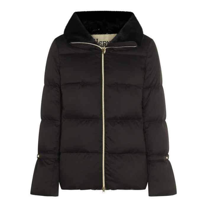 BLACK DOWN JACKET