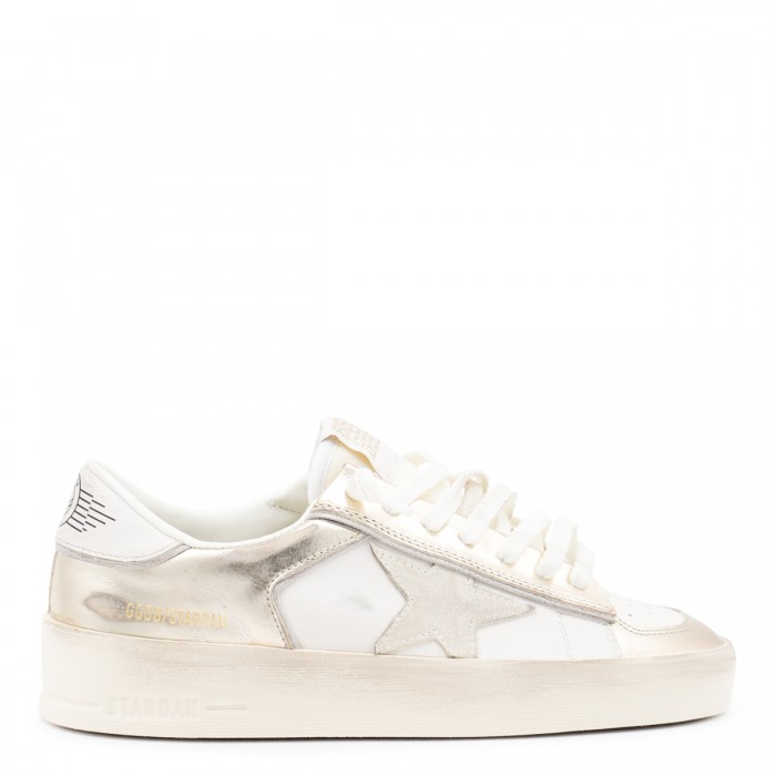 WHITE AND GOLD STARDAN...