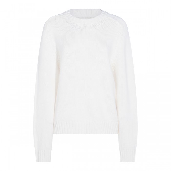 WHITE KNITWEAR