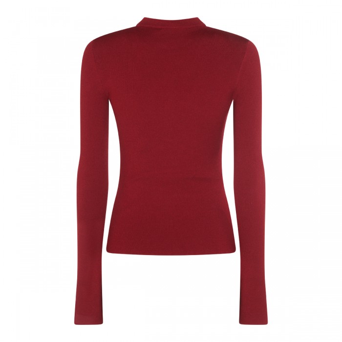 RED VISCOSE KNITWEAR 2