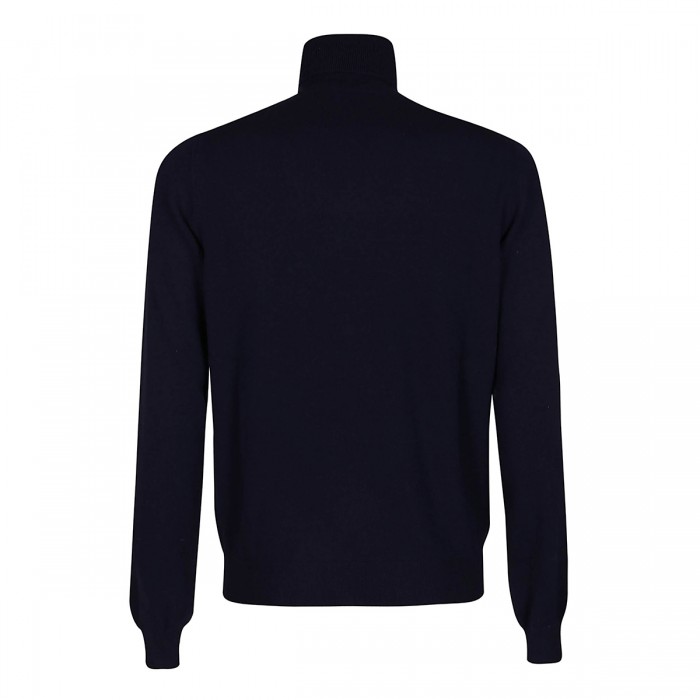 DARK BLUE CASHMERE JUMPER 2