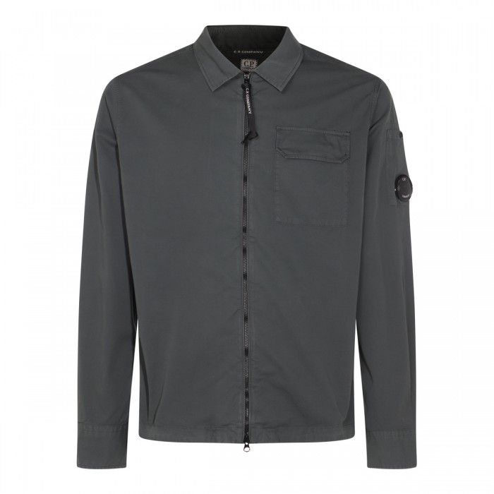DARK GREY COTTON SHIRT