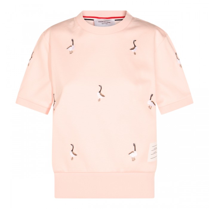 PINK COTTON KNITWEAR