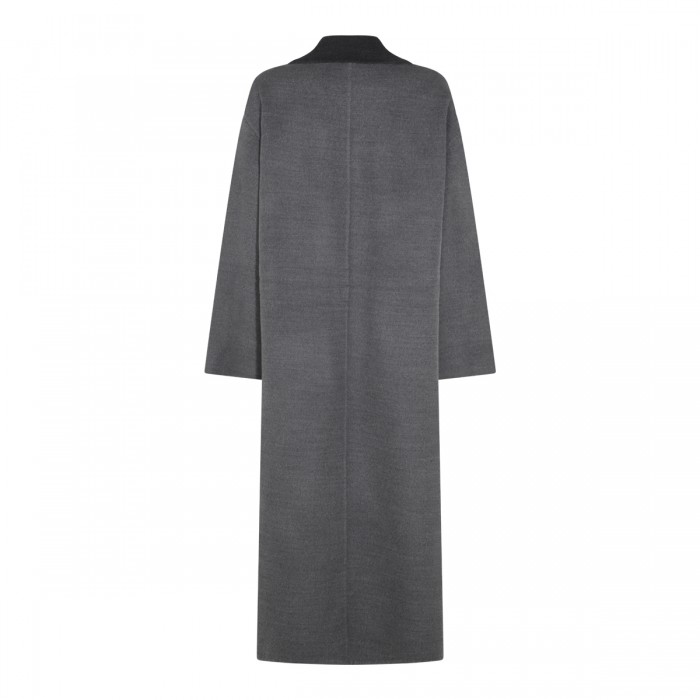 GREY WOOL COAT 2